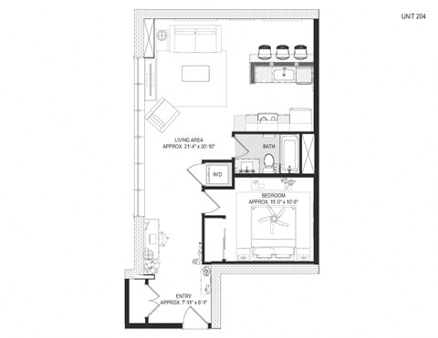 7135 Canterbury Ave. Studio-2 Beds Apartment for Rent - Photo Gallery 22